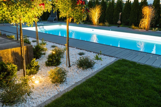Paisagismo para piscina residencial